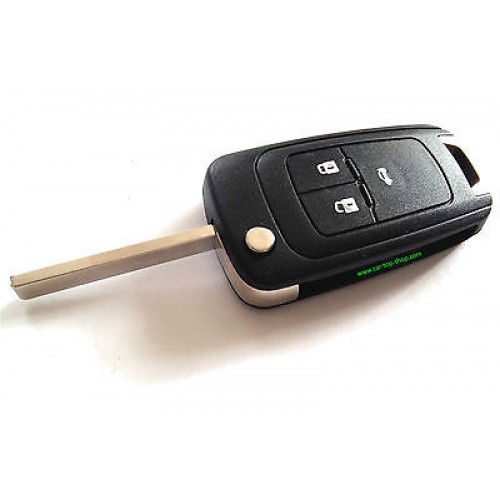 Opel Schlüssel Gehäuse 2-Tasten Typ N