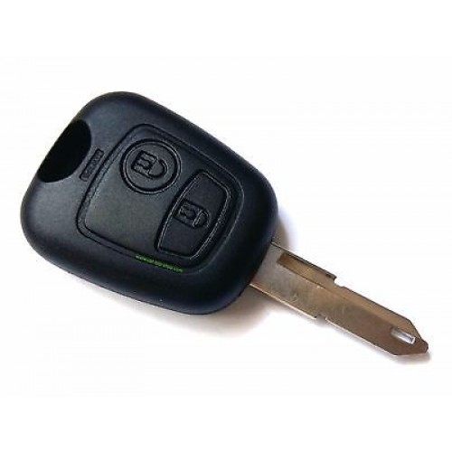 Peugeot Schlüssel 2-Tasten Gehäuse Rohling NE73
